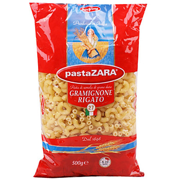 Макаронные изделия PASTA ZARA №27 Рожки 500г