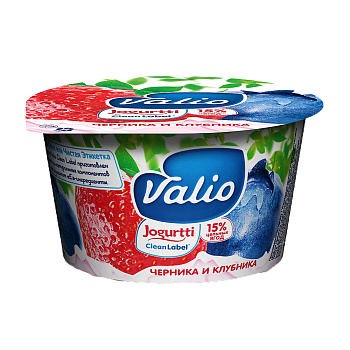 Йогурт VIOLA VERRY BERRY черника клубник 2,6% 180 гр БЗМЖ