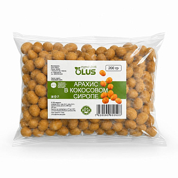 Арахис OLUS в кокосе  200г