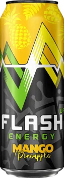 Напиток ФЛЭШ Энергия Манго-ананас 0,45л ж/б