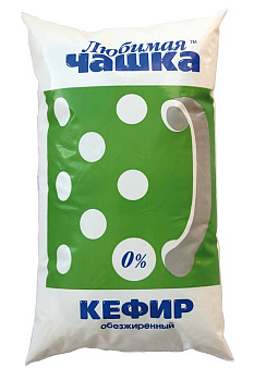 Кефир ЯНТА ЛЮБИМАЯ ЧАШКА н/жир 0,9л п/п г.Иркутск Продукт без ЗМЖ