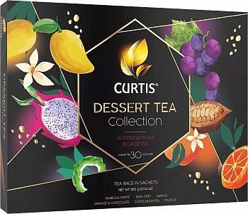 Чай CURTIS Dessert Tea Collection (6вкусов 30пак) 58,5г сашет