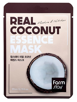 Маска тканевая Farmstay Real Coconut Essence Mask 23мл