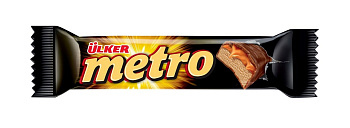 METRO нуга батончик покрытый молочным шоколадом 40г