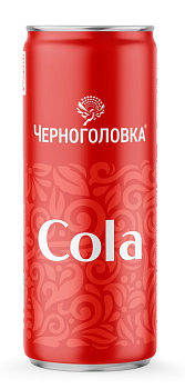 Напиток ЧЕРНОГОЛОВКА Кола с/газ 0,33л ж/б
