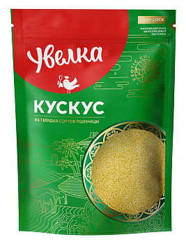 Крупа пшеничная УВЕЛКА Кускус 400г д/п    