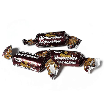 Конфеты РАХАТ шоколадно-вафельная 250г