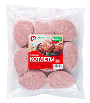 Котлеты Особые 800гр Николаевский