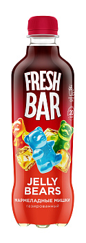 Напиток Fresh Bar Джелли бэарс с/газ 0,48л п/б