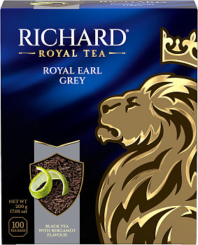 Чай RICHARD Роял Эрл Грей 200г (100*2г)