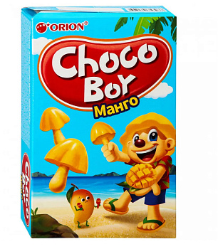 Печенье ORION Чокобой манго 45г