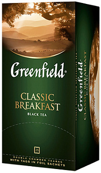 Чай GREENFIELD Classik Breakfast 50г (25пак*2г)
