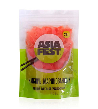 Имбирь маринованный Asia Fest 200г д/п