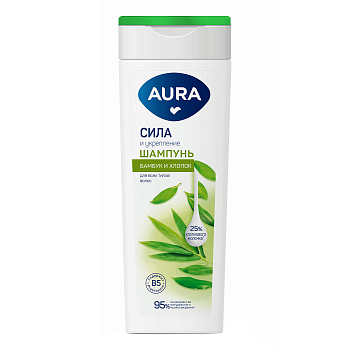 Шампунь AURA Сила и Укрепление 380мл