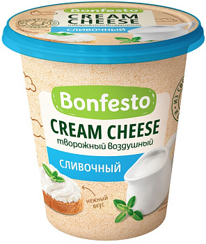 Сыр Кремчиз воздушный сливочный Bonfesto 65% 125г
