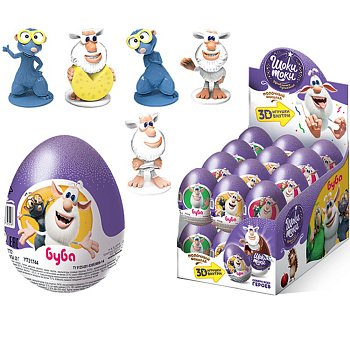 Яйцо шоколадное ВОЛШЕБНИК ИЗУМРУДНОГО ГОРОДА ШОКИ ТОКИ Двойное яйцо с подарком 20г