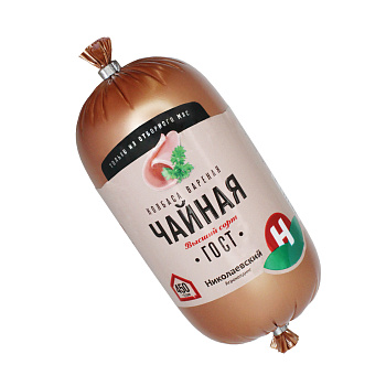 Колбаса Чайная ГОСТ 450г Николаевский
