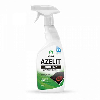 Средство д/обезжирования на кухне Azelit для стеклокерамики 600мл
