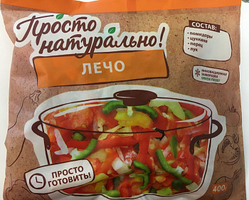 Смесь ПРОСТО НАТУРАЛЬНО Лечо 400г