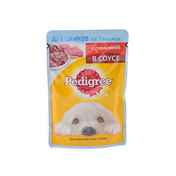 Корм PEDIGREE д/щенков говядина 85г