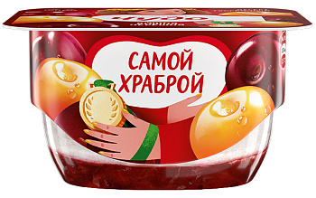 Десерт ЧУДО творожный вишня-черешня 4% 100г Продукт без ЗМЖ