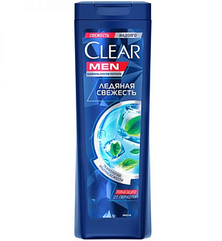 Шампунь CLEAR vita ABE д/мужчин Свежесть и лед против перхоти 400мл