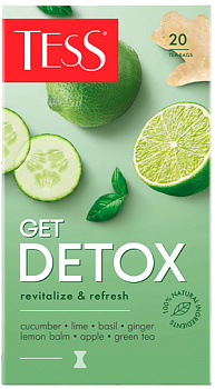 Чай TESS зеленый ГЕТ Детокс 30г (20п*1,5г)