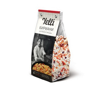 Крупа рис Yelli Басмати с овощами Бириани 250г м/у