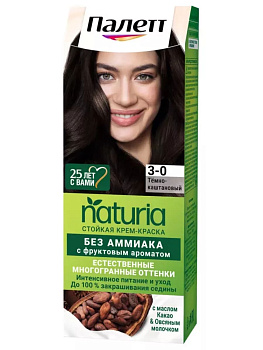 Краска д/волос PALETTE Naturia 3.0 Темно-каштановый