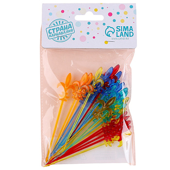 Шпажки д/канапе "Лилия" набор 24шт 9950056