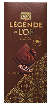 Шоколад БАЯН СУЛУ Legende de L'or Classic темный 100г