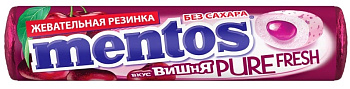 Жевательная резинка  Ментос Вишня 15,5г
