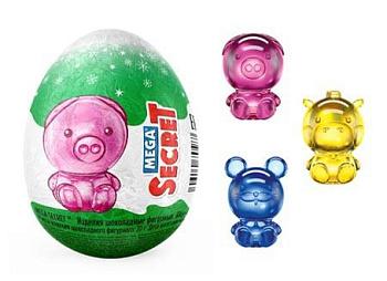 Яйцо шоколадное СЛАДКАЯ СКАЗКА MEGA SECRET 12 символов года с игрушкой 20г