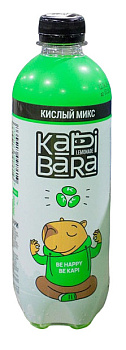 Напиток газированный Бочкари КАПИБАРА Кислый микс 0,5л п/б