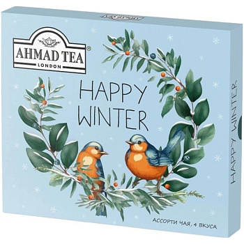 Чай AHMAD TEA Пожелания Чайное ассорти 4 вкуса (20 пак) 35г