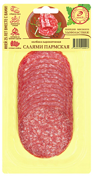 Пармская салями Иней с/к в/у нар 80гр