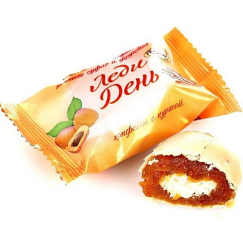 Конфеты АККОНД ЛЕДИ ДЕНЬ с курагой