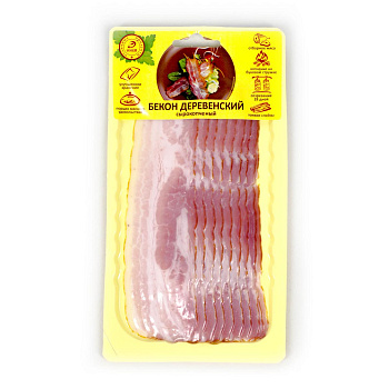 Бекон ИНЕЙ нарезка с/к в/у 100гр