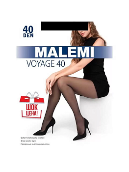 Колготки MALEMI Voyage 40ден р 3-4