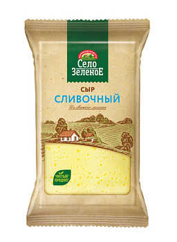 Сыр Сливочный СЕЛО ЗЕЛЕНОЕ 40% 200г
