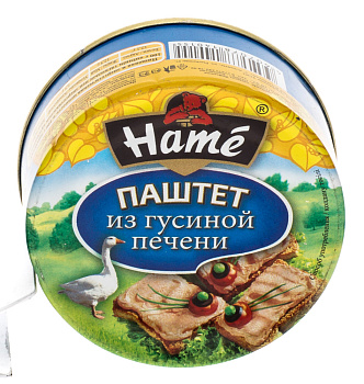 Паштет HAME из гусиной печени 105г  ж/б