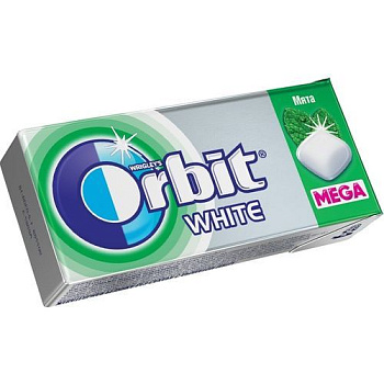 Жевательная резинка ORBIT MEGA Рефреш 16,4г
