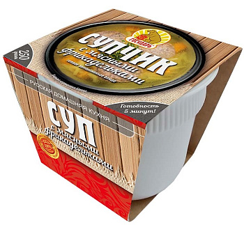 Супчик с мясными фрикадельками Государь-суп 250г