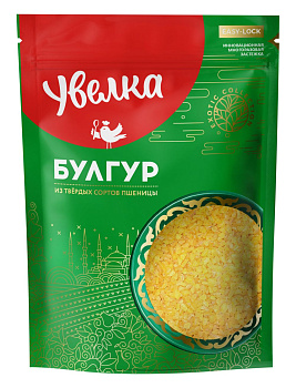 Крупа пшеничная УВЕЛКА Булгур 450г д/п
