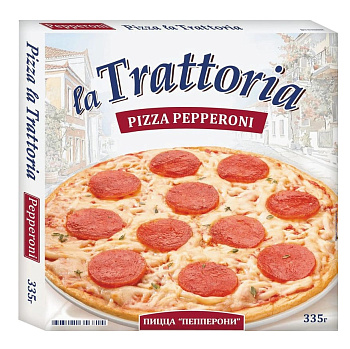 Пицца La Trattoria с пепперони 335г