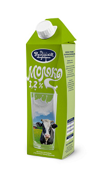 Молоко ФП 3,2% 1л ТДА Продукт без ЗМЖ