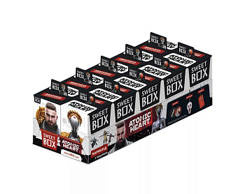 Мармелад SWEET BOX ATOMIC HEART с подарком в коробочке 10г