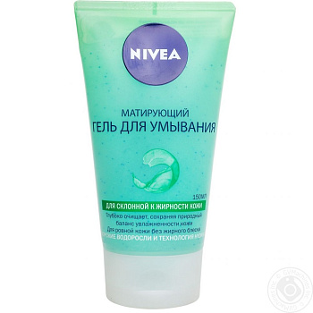 Гель NIVEA д/умывания матирующий д/жир. кожи 150мл