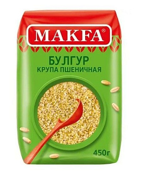 Крупа пшеничная булгур  Макфа 450 гр  