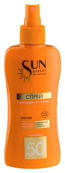 Спрей солнцезащитный KRASSA SUN EXPERT SPF  50+ 180 мл